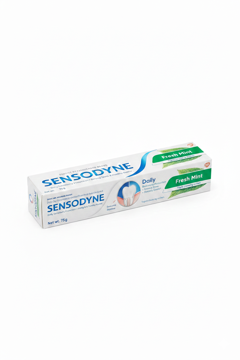 Sensodine fresh gel 75 gm MRP 124