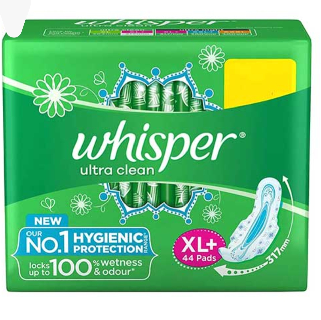 Whispers XL 44+4pad MRP 475